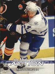 2003-04 ITG Action #503 Matt Stajan Rookie Maple Leafs